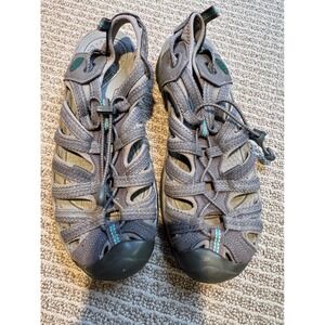 KEEN Women's‎ Waterproof Sport Sandals Gray Size 10.5 Outdoor Hiking Water Shoes